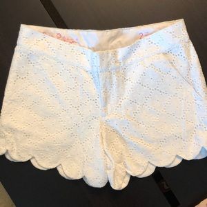 Lilly Pulitzer white shorts